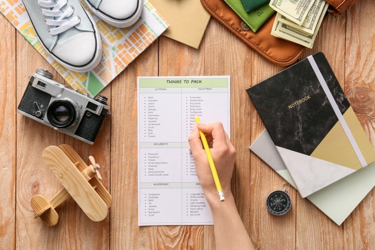 1. Check the Luggage List