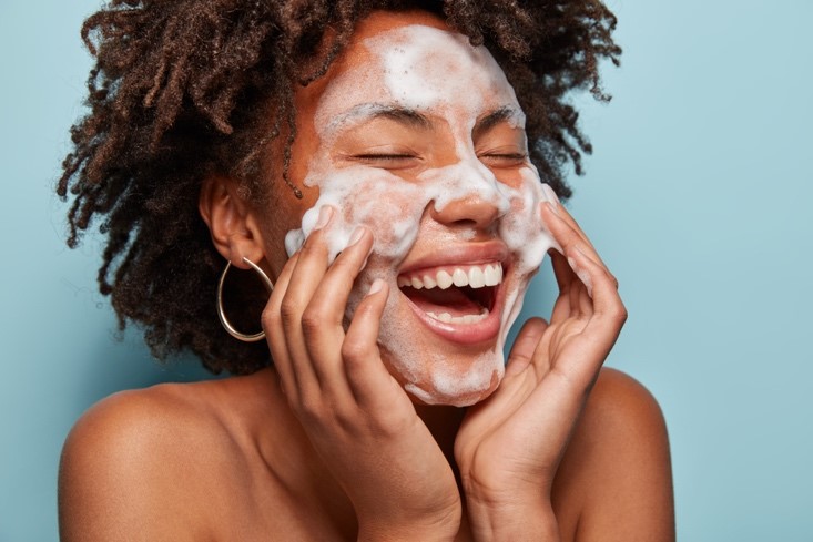 use gentle cleanser